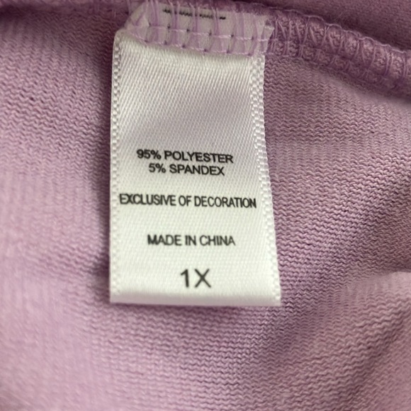 Muk Luks , super soft, wants me purple top - Picture 7 of 7